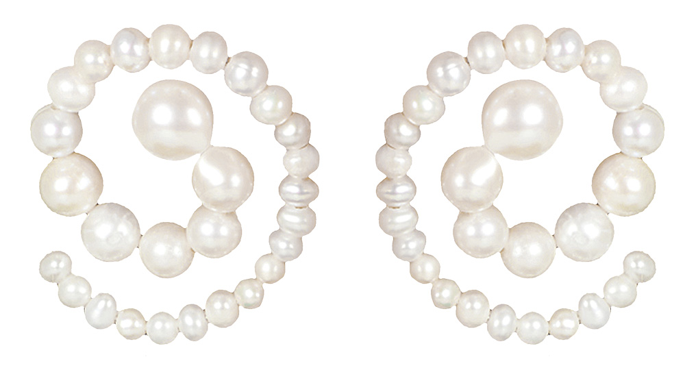 spiral earrings