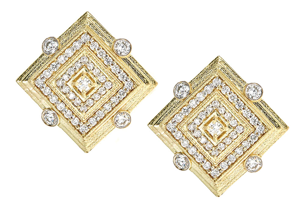 diamond stud earrings