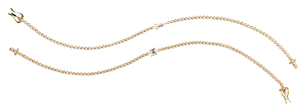 gold and diamond bracelet eva fehren