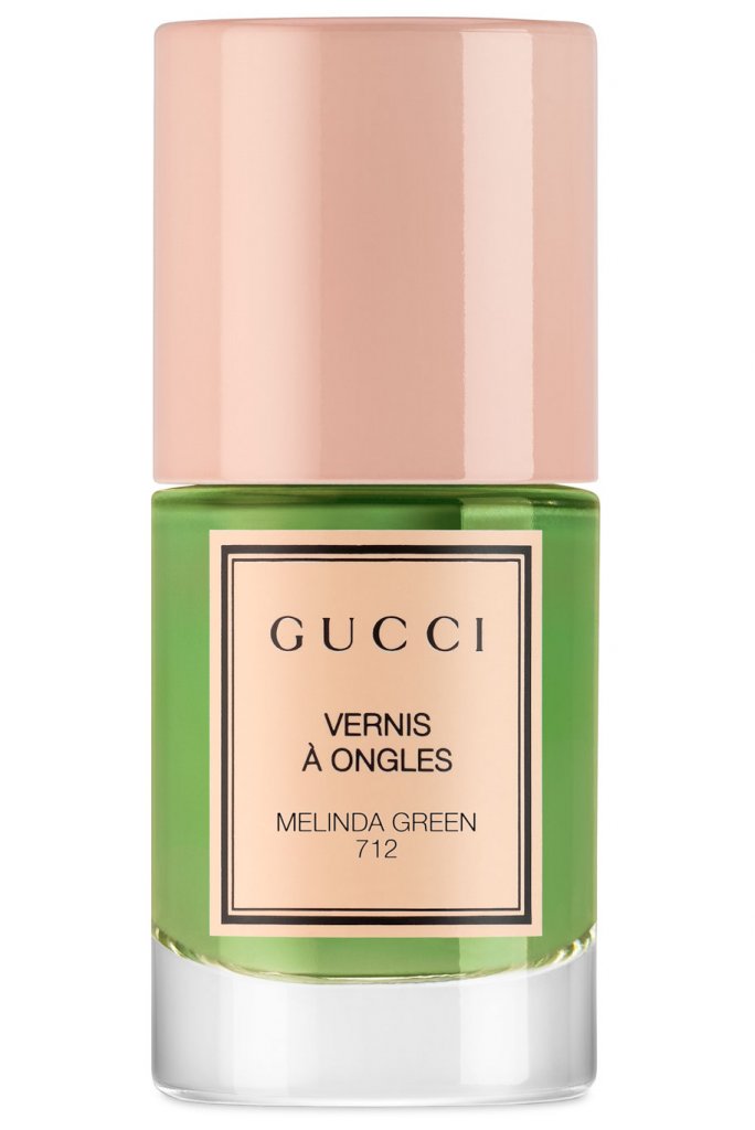 nail polish in 712 melinda green by gucci