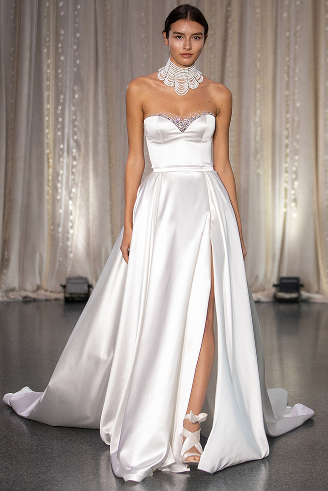 Lee Petra Grebenau wedding gown