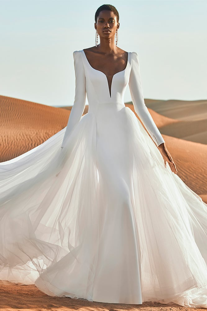 pronovias wedding gown