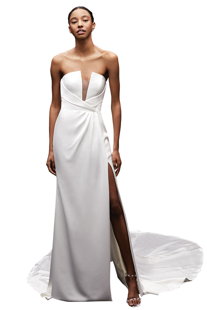 alyne wedding gown