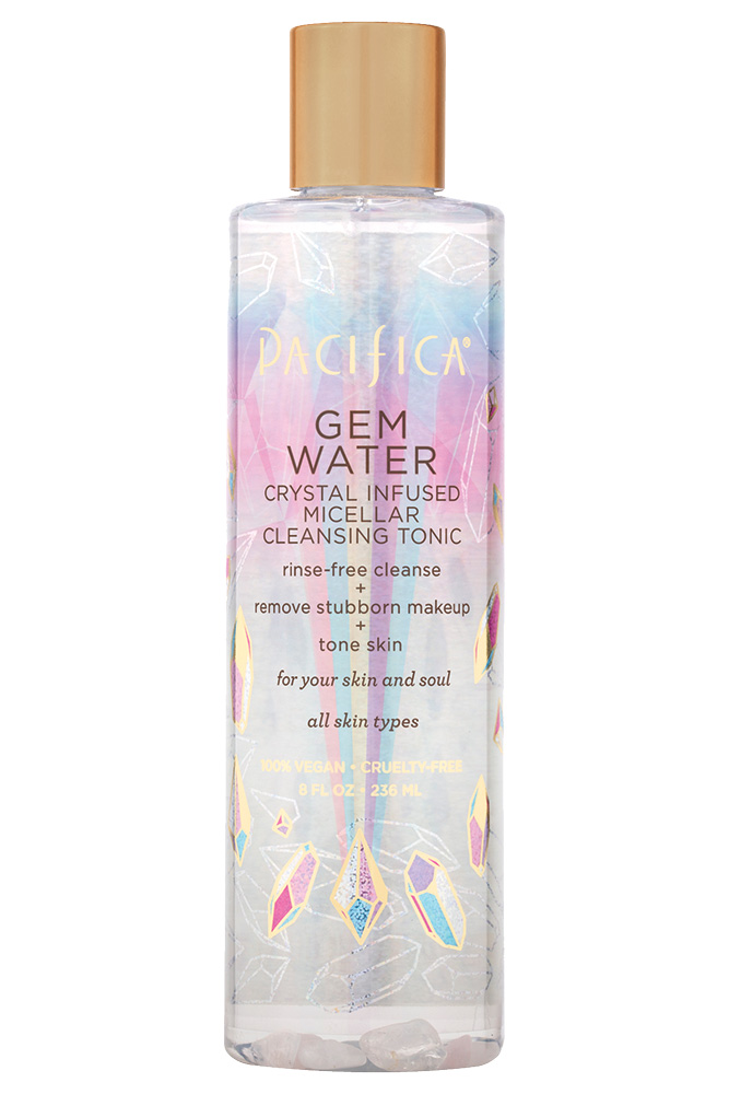 Crystal infused cleansing tonic by Pacifica Beauty