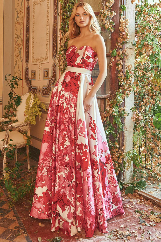 Pretty Pink Red Wedding Dresses