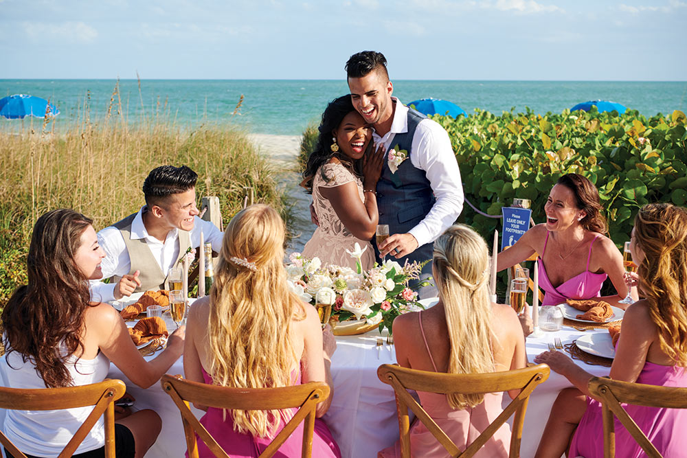 destination wedding on beach