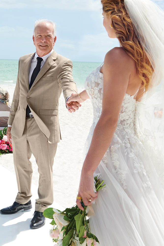 destination wedding on beach