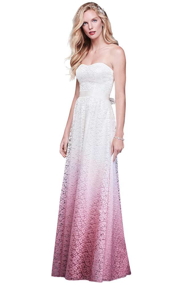 Wedding gown by Galina Exclusively at Davids Bridal