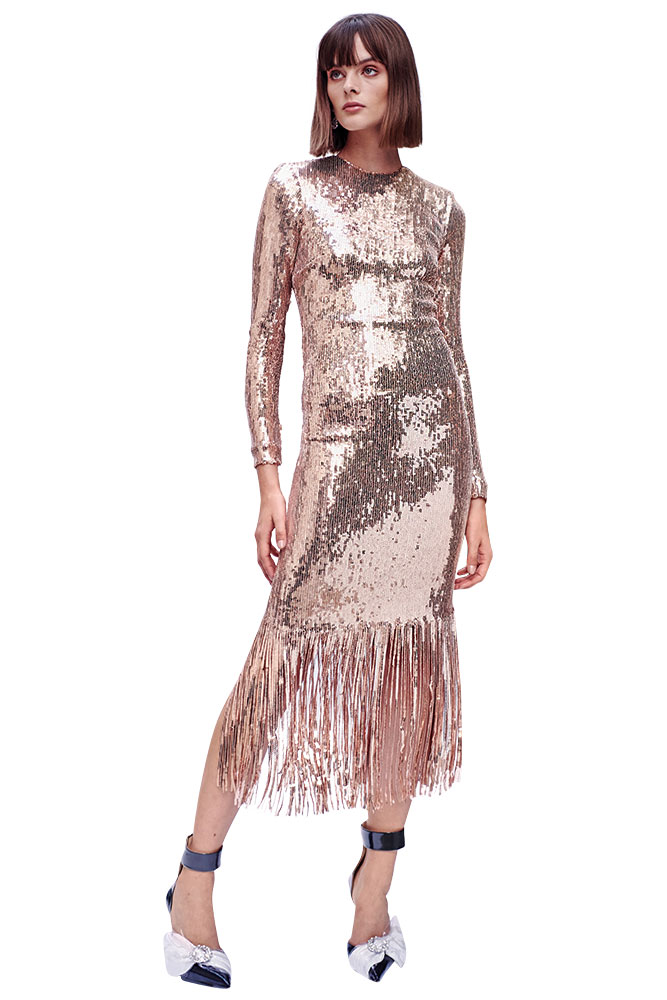Rebecca Vallance sequin gown