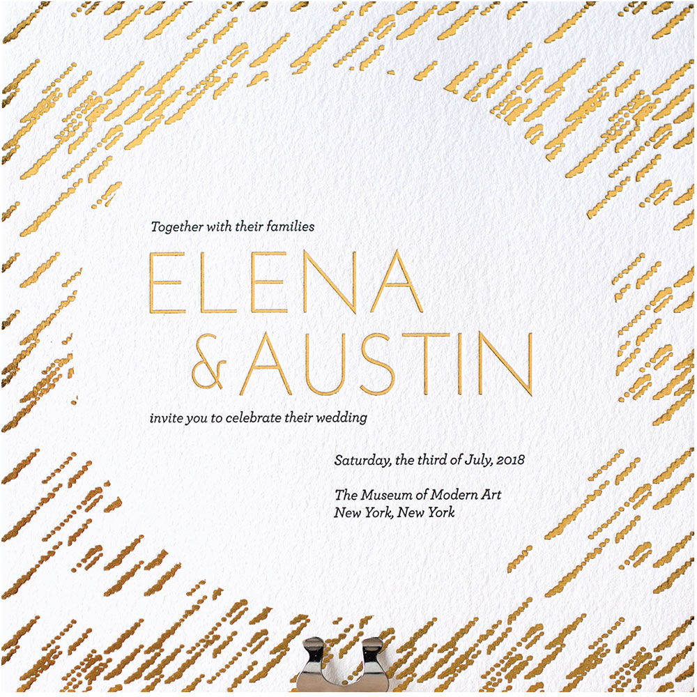 Wedding invitation by Bella Figura