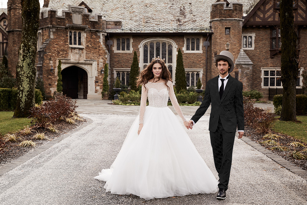 Princess wedding gown by Sottero and Midgley