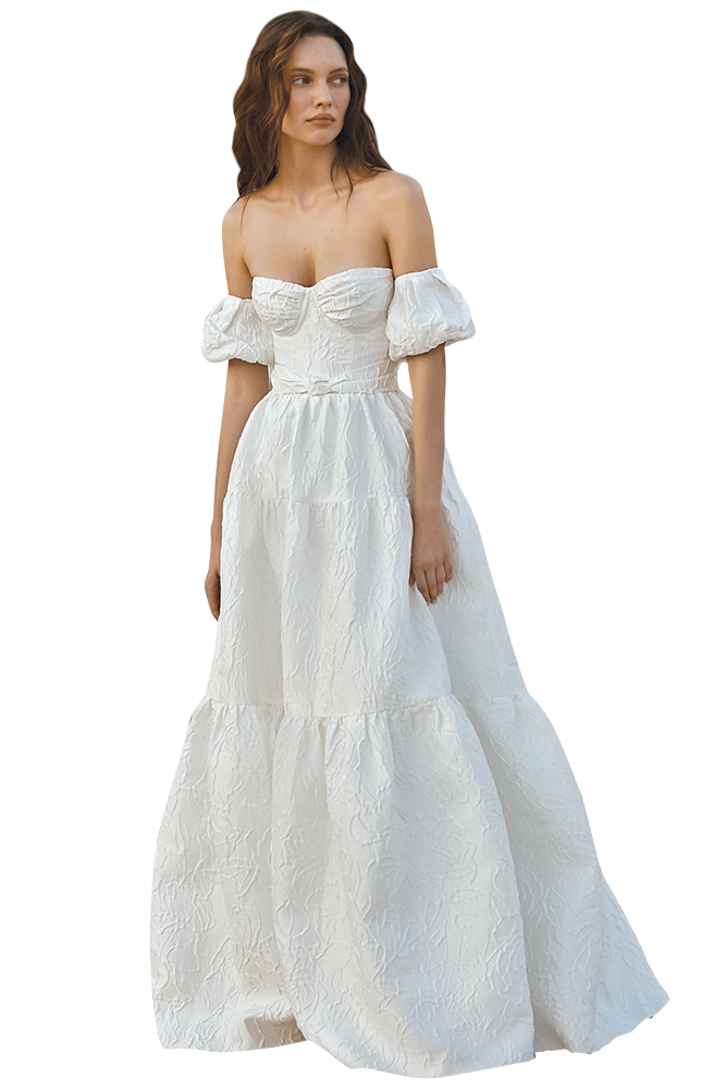 essen stein wedding gown