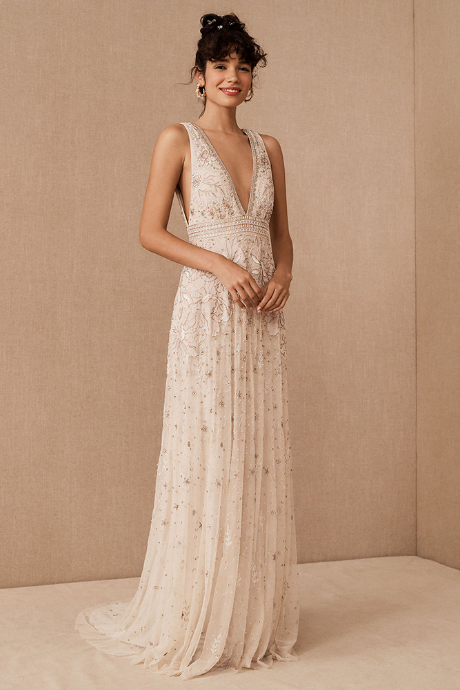 bhldn wedding gown