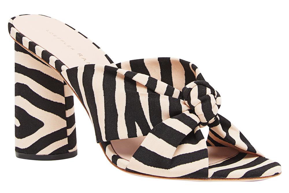 Zebra print shoes