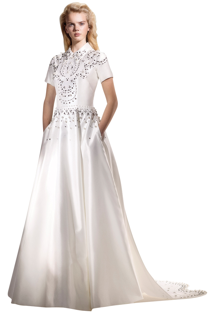 Viktor and Rolf tshirt wedding gown