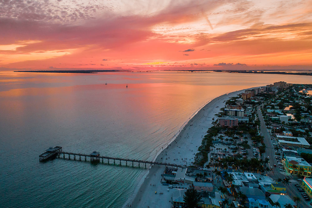 fort myers florida write sand beaches