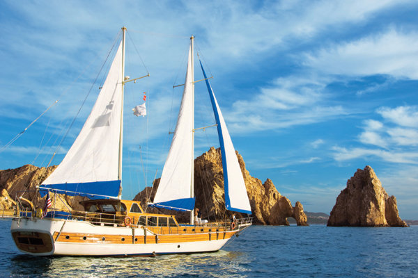 sailing in cabo