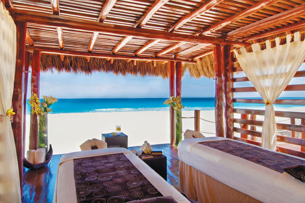 spa on the beach in mexico 