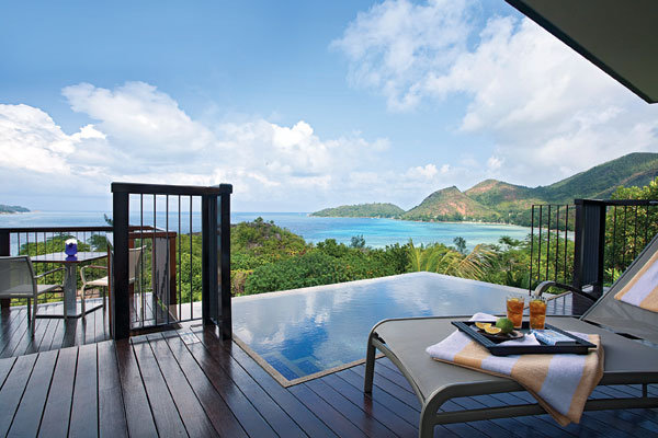 raffles praslin cliffside cabana 