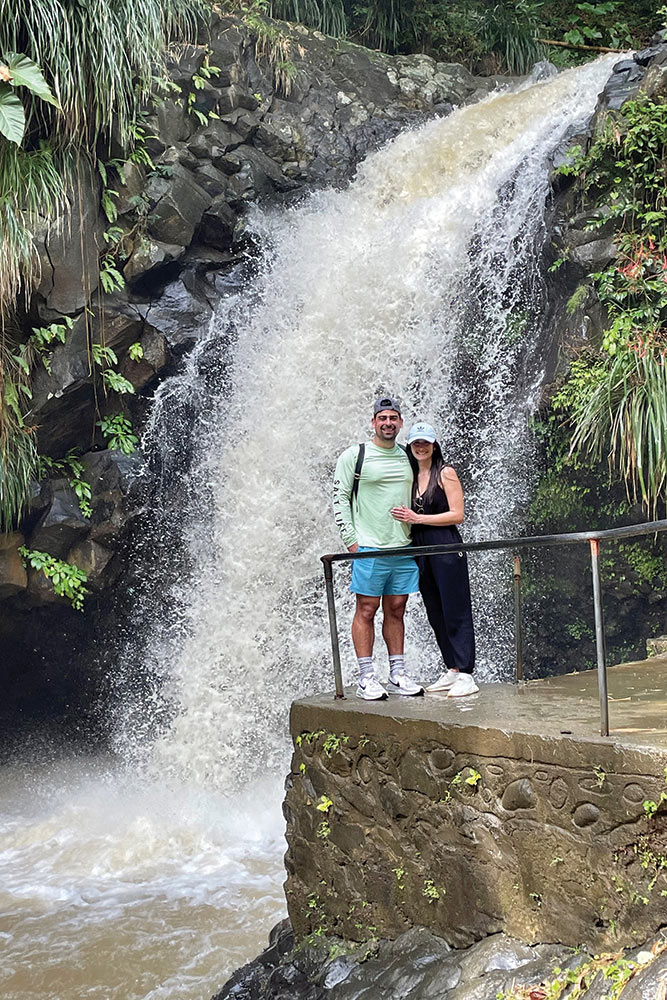 grenada waterfall