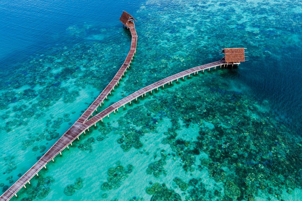 indonesia overwater bungalows