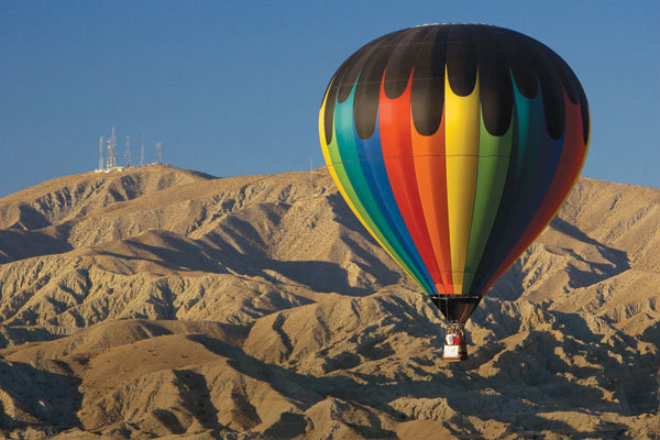 hot air balloon ride 