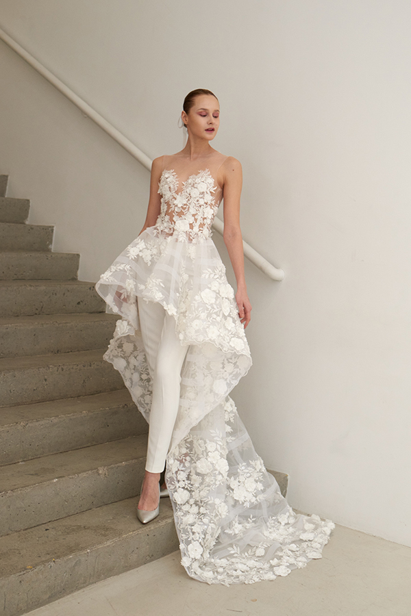 Knorrig Herenhuis Nadeel Bridal Jumpsuits That Will Make You Reconsider a Wedding Dress BridalGuide