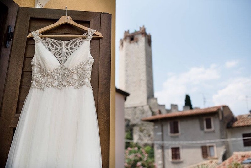 maggie sottero castle wedding