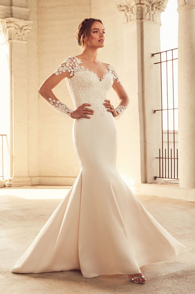 Meghan geo lace clearance maxi wedding dress