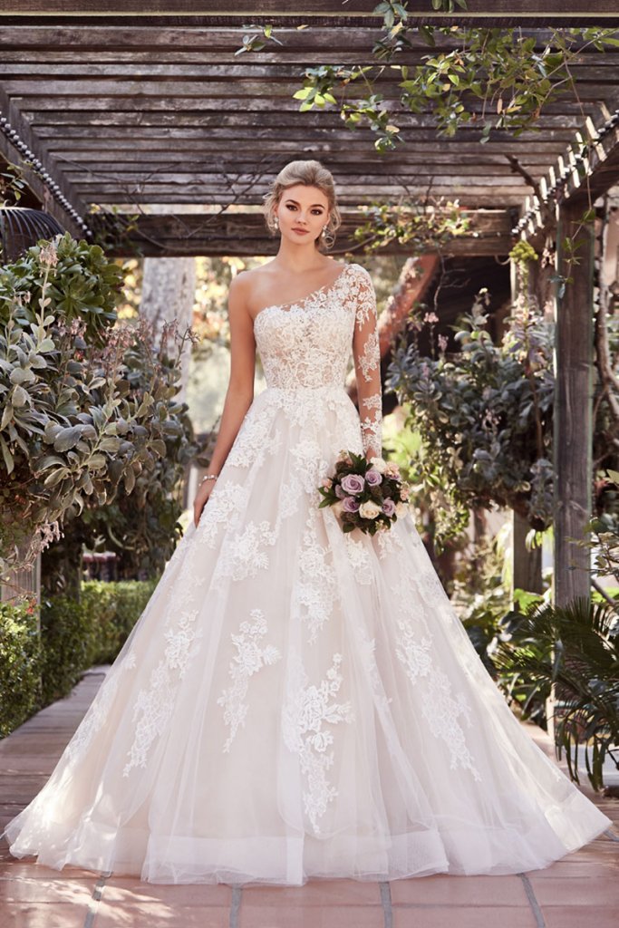 Spring Trend Alert: Asymmetrical Wedding Gowns BridalGuide