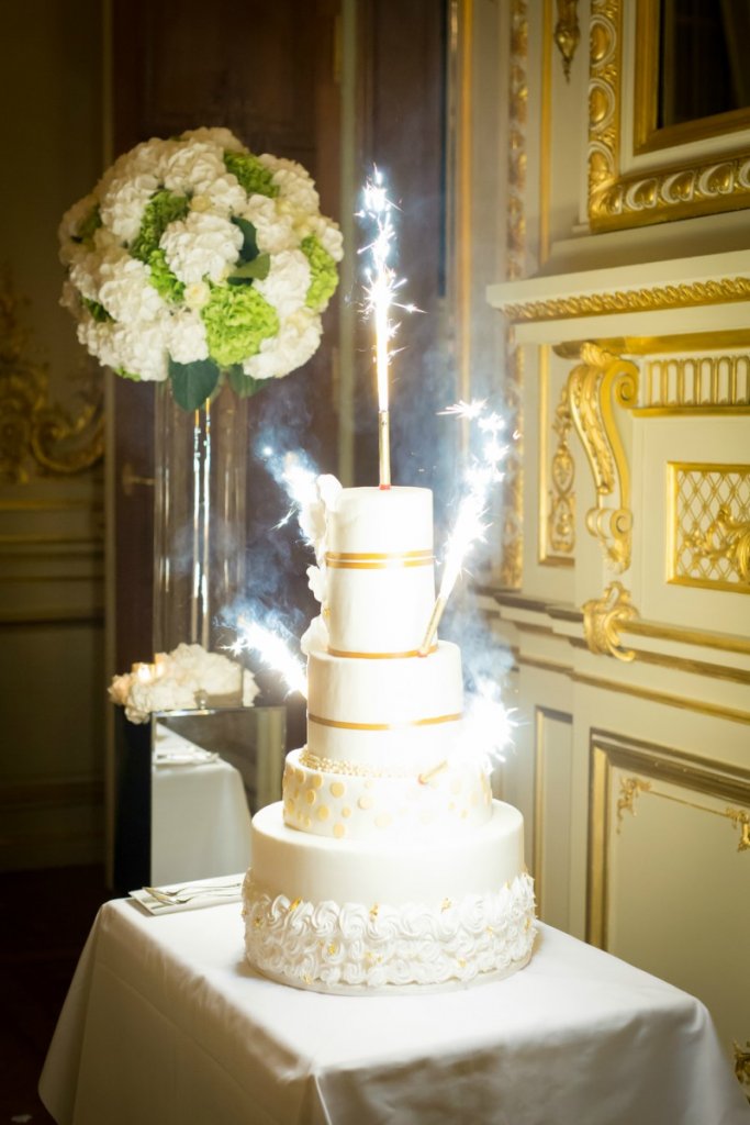 sparkler cake