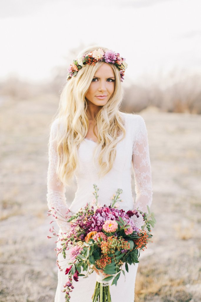 boho fall wedding style