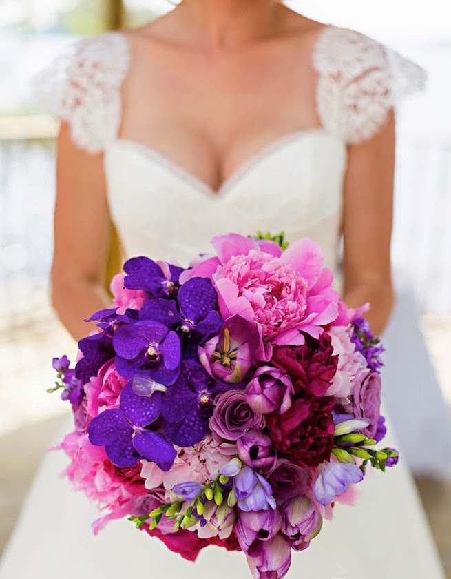 jewel tone bouquet