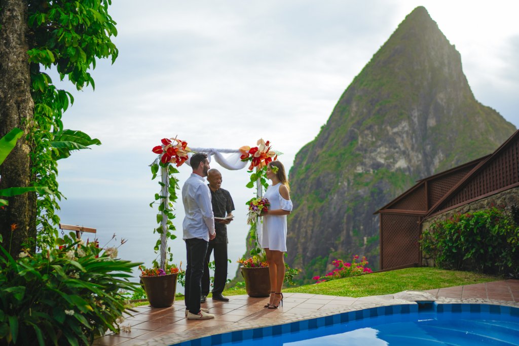 st lucia destination wedding