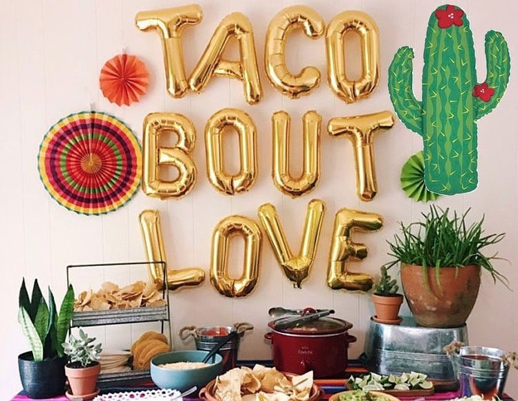 taco themed bridal shower