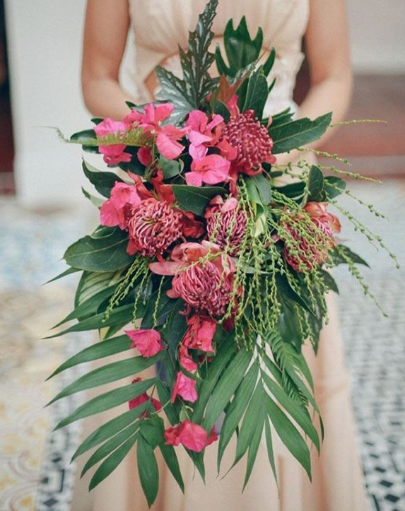 tropical wedding bouquet