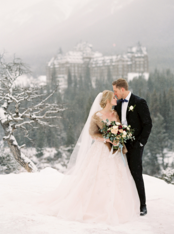 winter wonderland wedding