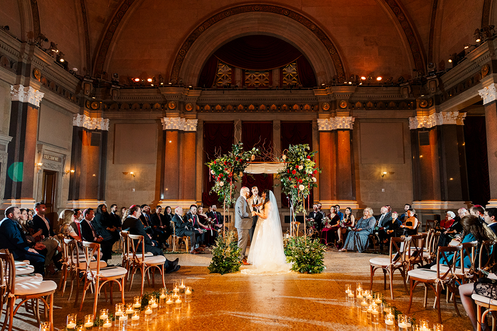 wedding ceremony aisle