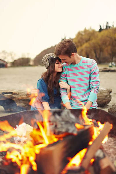 fall engagement shoot