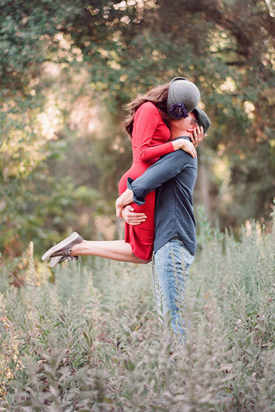 fall engagement shoot