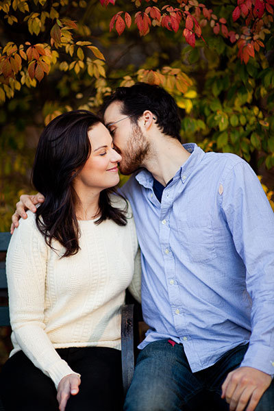 fall engagement shoot