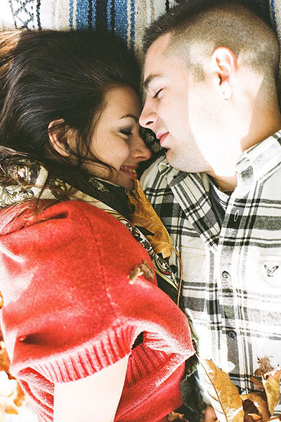 fall engagement shoot