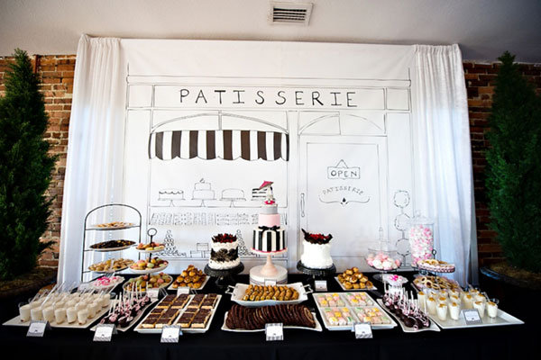 paris bridal shower