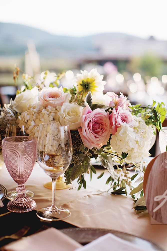 romantic wedding centerpieces