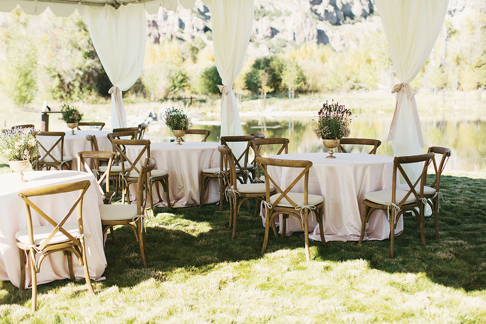 romantic outdoor wedding