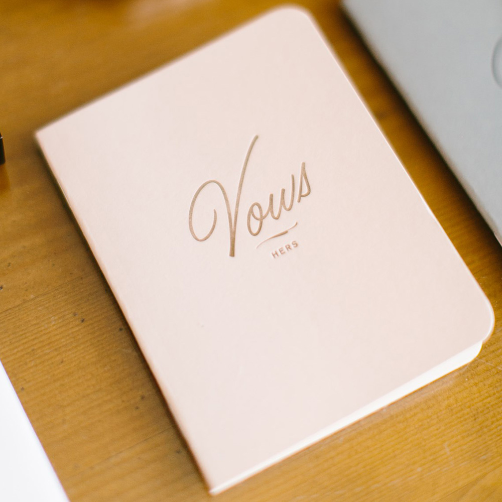 Wedding vows book