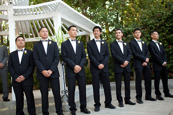 groom in tuxedo