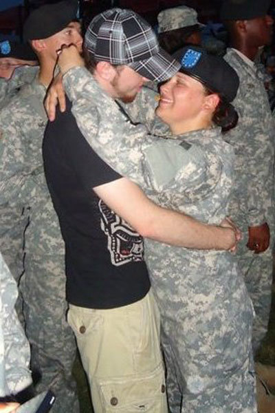 army couple