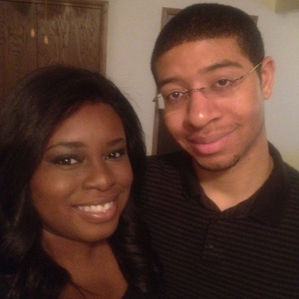 engaged couple