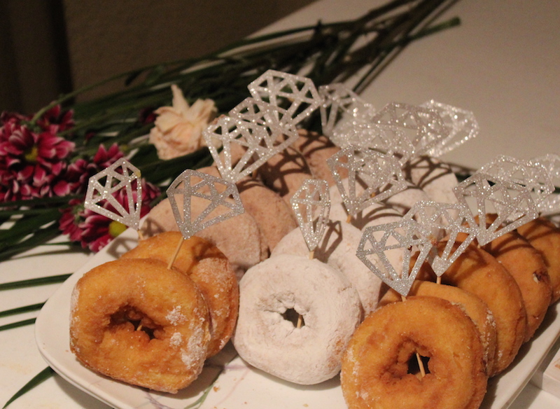 engagement ring doughnuts